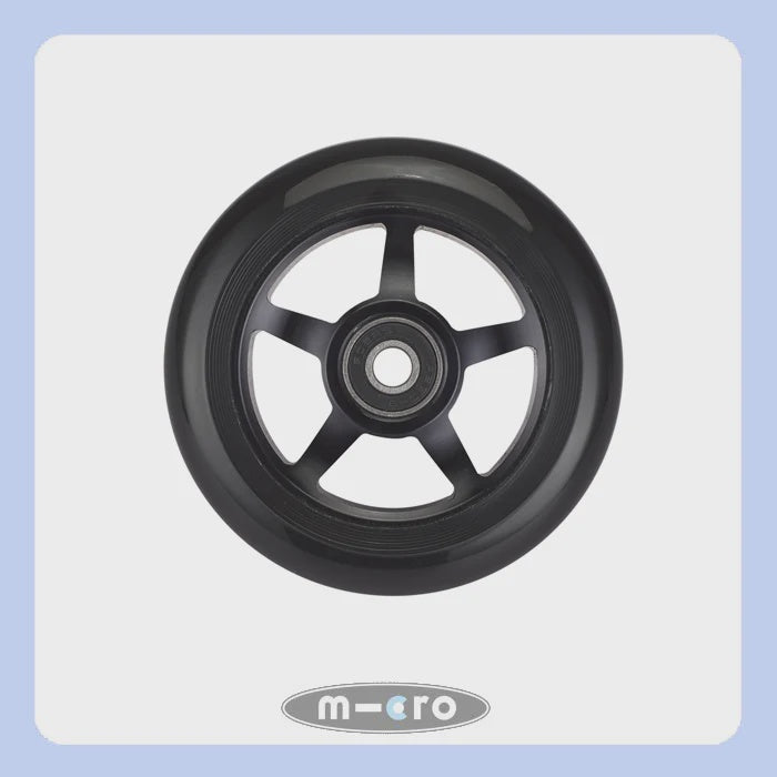 Micro Scooters Wheel 100mm incl Bearings 6738 - Grey Black