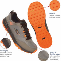 Skechers Mens Go Run Pure Trail 2 Running Shoe