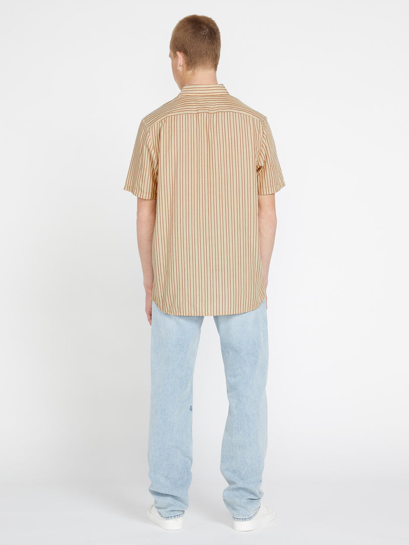 Volcom Barstone Woven SS Shirt - Grain