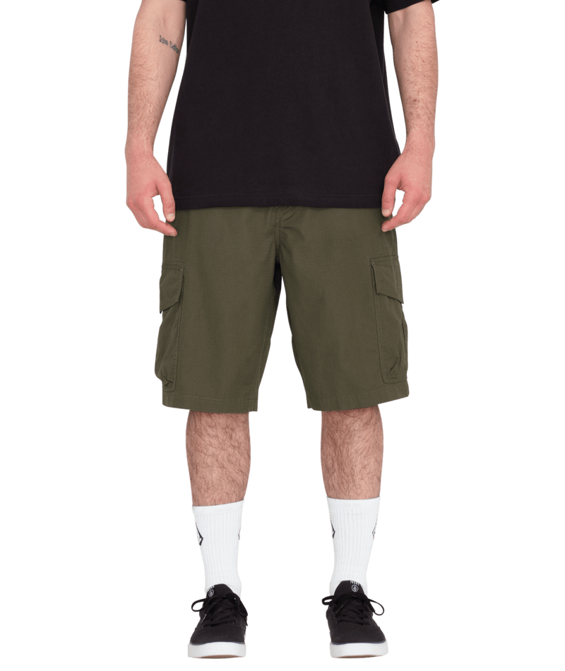 Volcom Grande Barracks Cargo 22" Short - Winter Moss