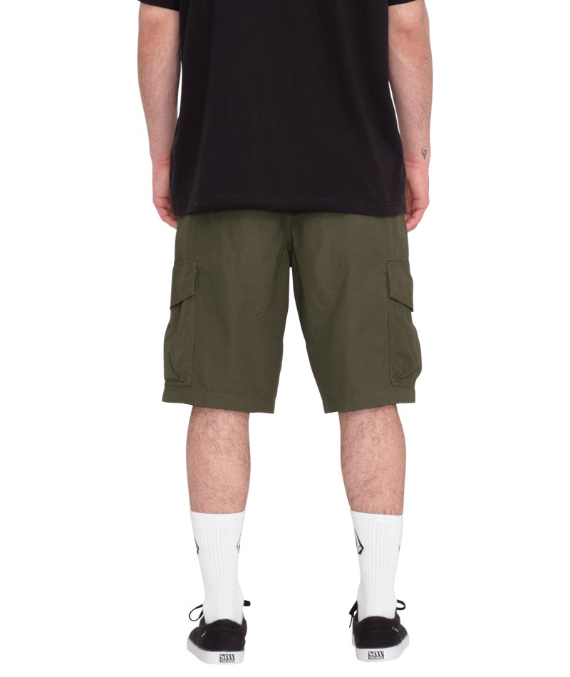 Volcom Grande Barracks Cargo 22" Short - Winter Moss