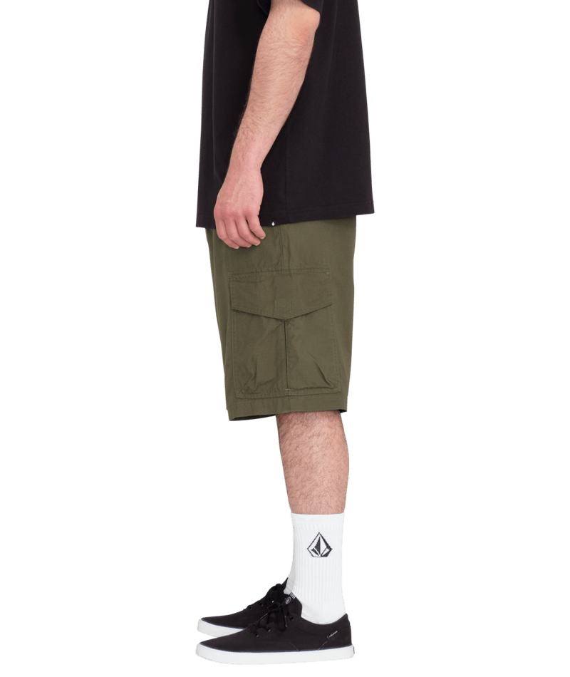 Volcom Grande Barracks Cargo 22" Short - Winter Moss