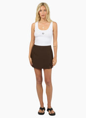 All About Eve Tia Skort - Brown
