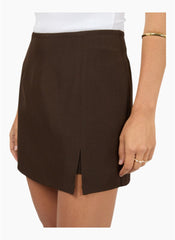 All About Eve Tia Skort - Brown
