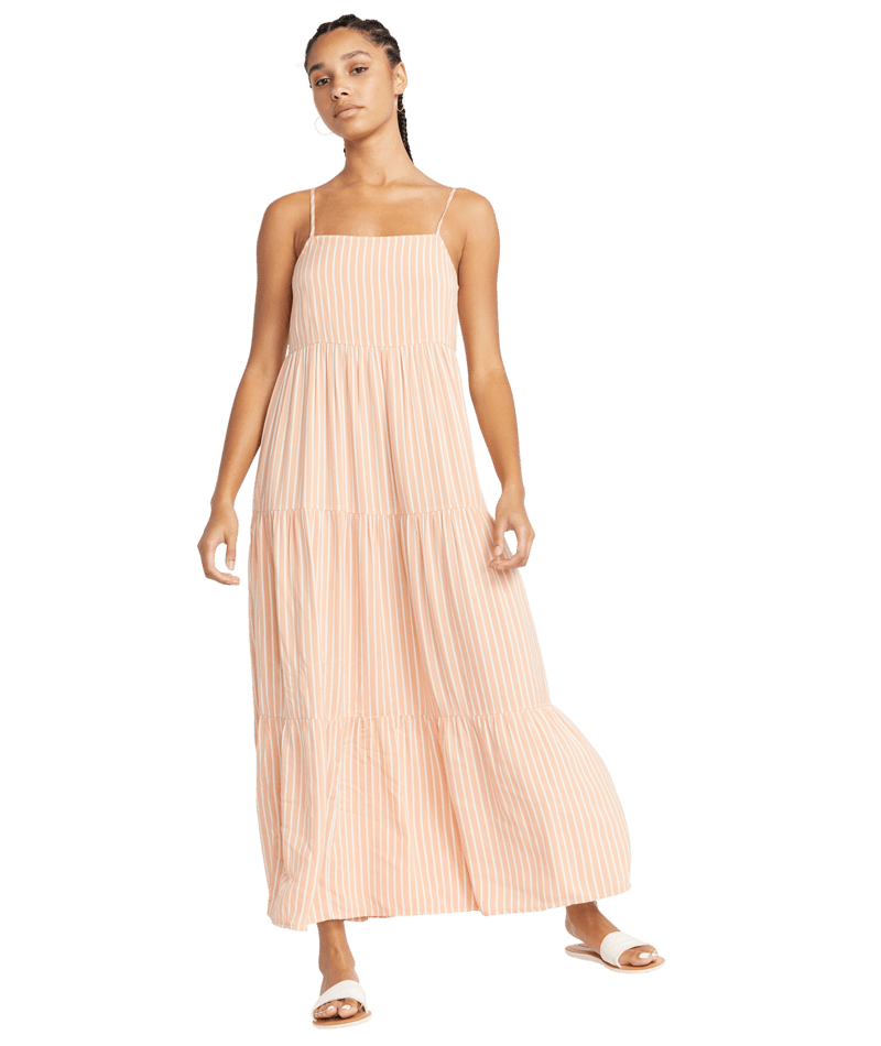 Volcom Moonblast Maxi Dress - Taupe