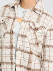 Volcom Silent Sherpa Jacket - Cloud