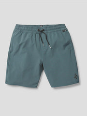 Volcom Youth Nomoly Hybrid Swim Trunk - Dark Slate