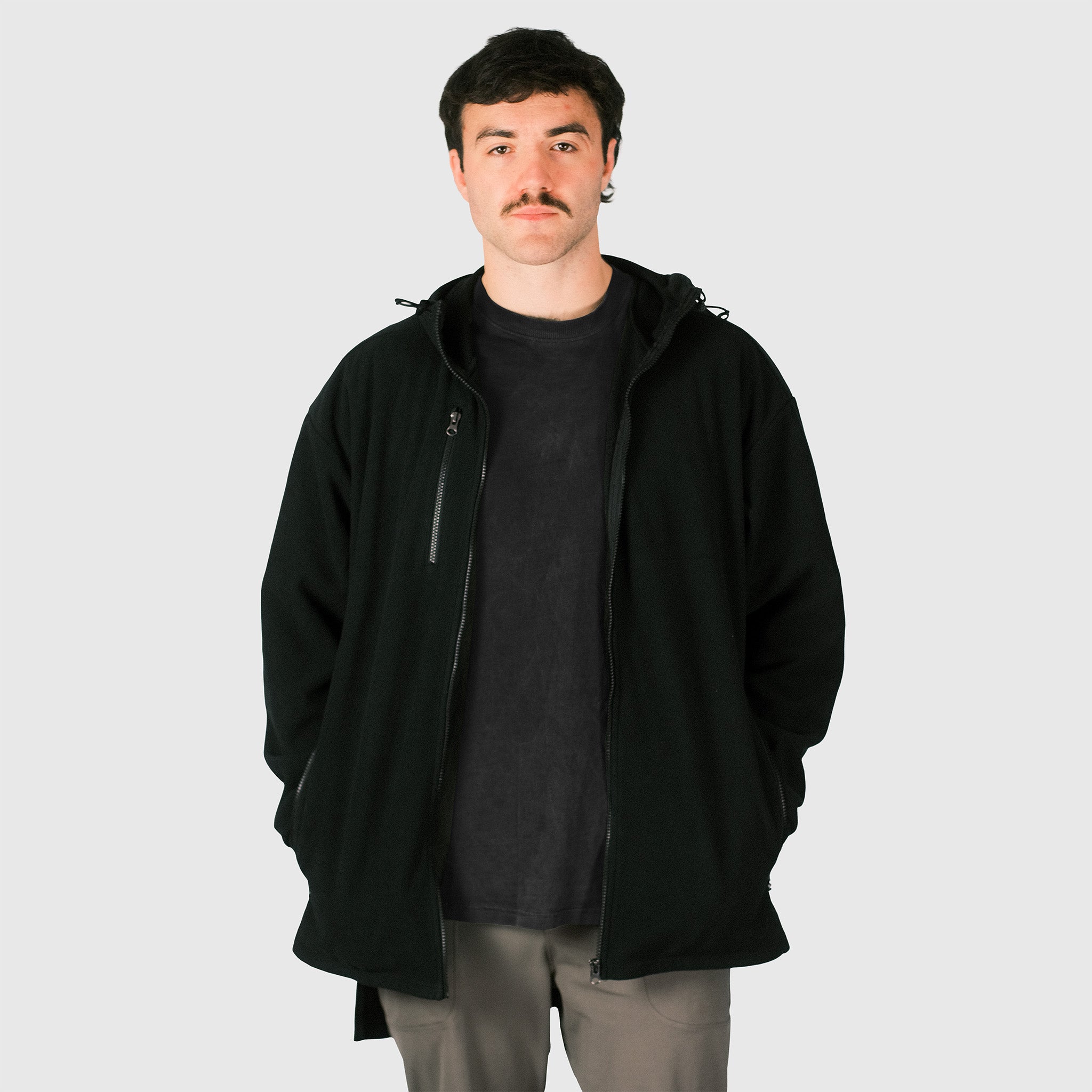 Cloke Hauroko Windproof Fleece Full Zip - Khaki