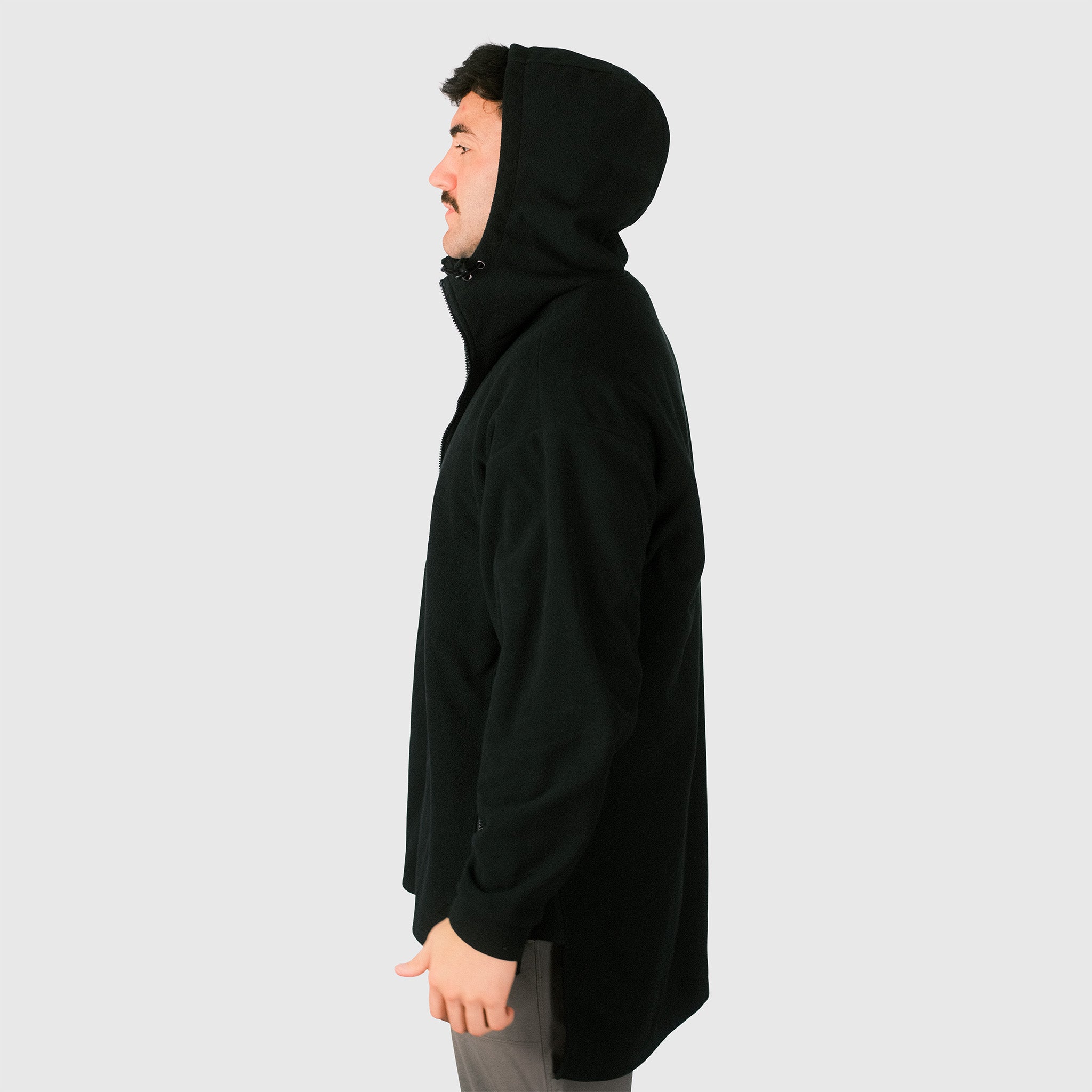 Cloke Hauroko Windproof Fleece Full Zip - Khaki