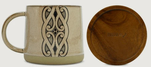Moana Rd Glazed Ceramic Mug - Miriama Grace Smith