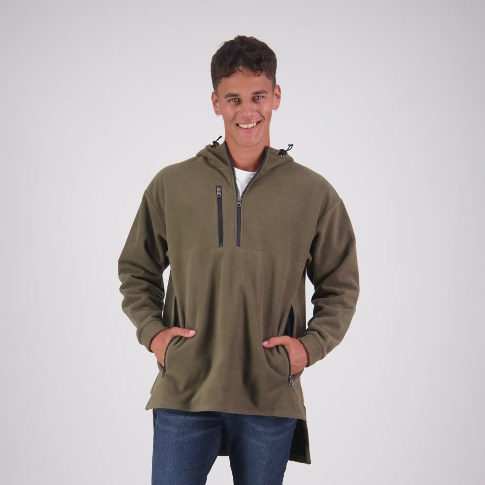 Cloke Hauroko Windproof Fleece Half Zip