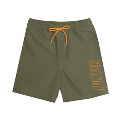 Huffer Mens Staple Swim Trunk / Abridge - Khaki
