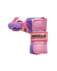 Impala Protective Knee & Elbow Set Youth/Kids - Pink