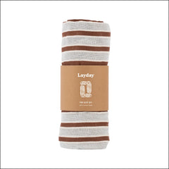 Layday Laguna 100% Cotton Flatweave Beach Towel