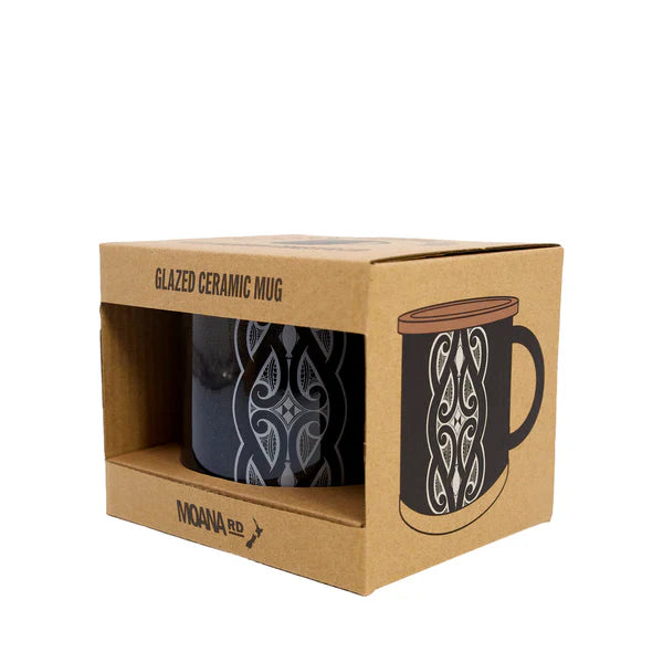 Moana Rd Glazed Ceramic Mug - Miriama Grace Smith