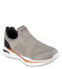 Skechers Mens Arch-Fit Orvan Denison Slip On Shoe - Tan