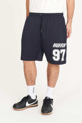 Huffer Mens Mesh Track Short - Navy