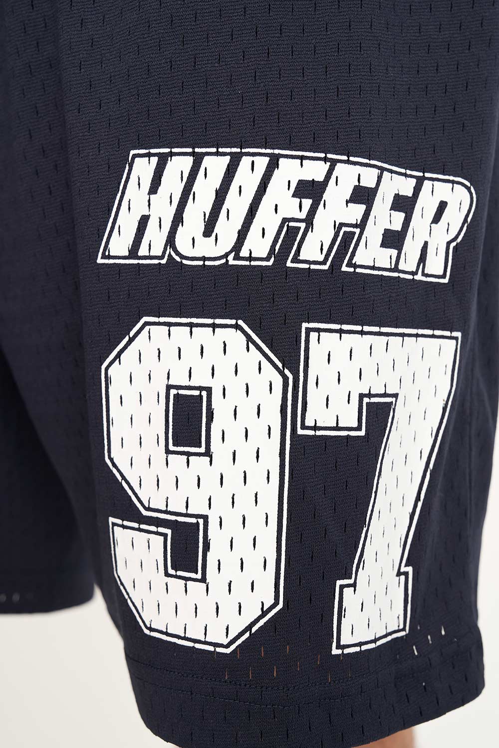 Huffer Mens Mesh Track Short - Navy