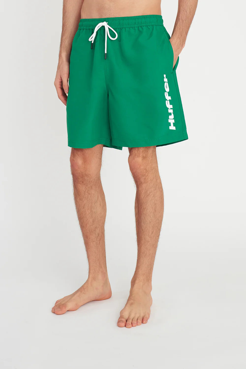 Huffer Staple Trunk /Carved - Green