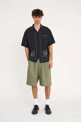 Huffer Cabana Flor Shirt - Basalt