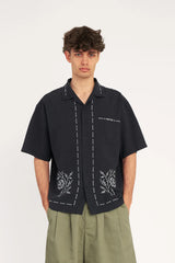 Huffer Cabana Flor Shirt - Basalt