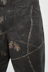 Huffer Night Camo Box Short - Black