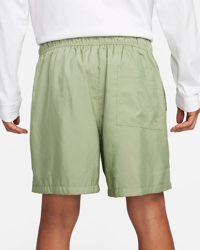 Nike Men s Woven Flow Shorts Olive Green White Out There Surf