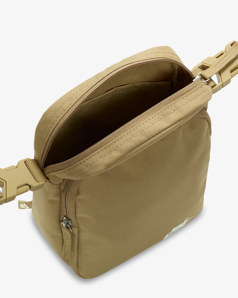 Nike Heritage Crossbody Bag - Tan/White