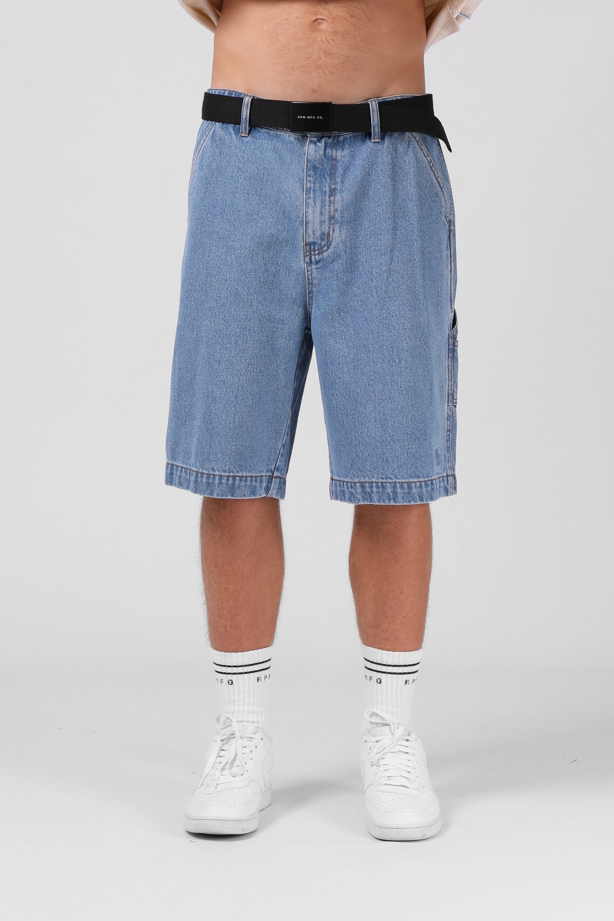 RPM Denim Work Shorts - Classic Blue