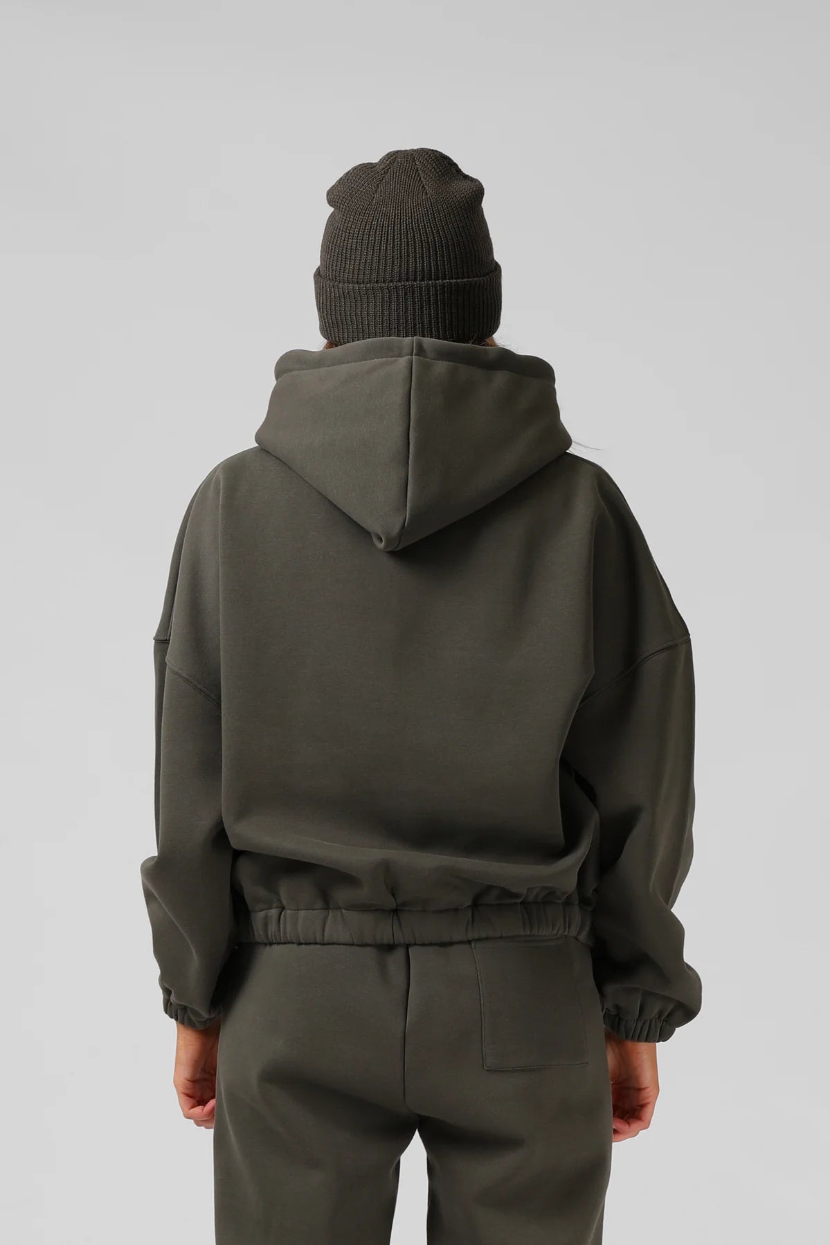 RPM Binate Zip Thru Hood - Dusty Olive