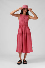 RPM Smock Midi Dress