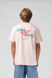 RPM Fast Lane Tee - Vintage Cream