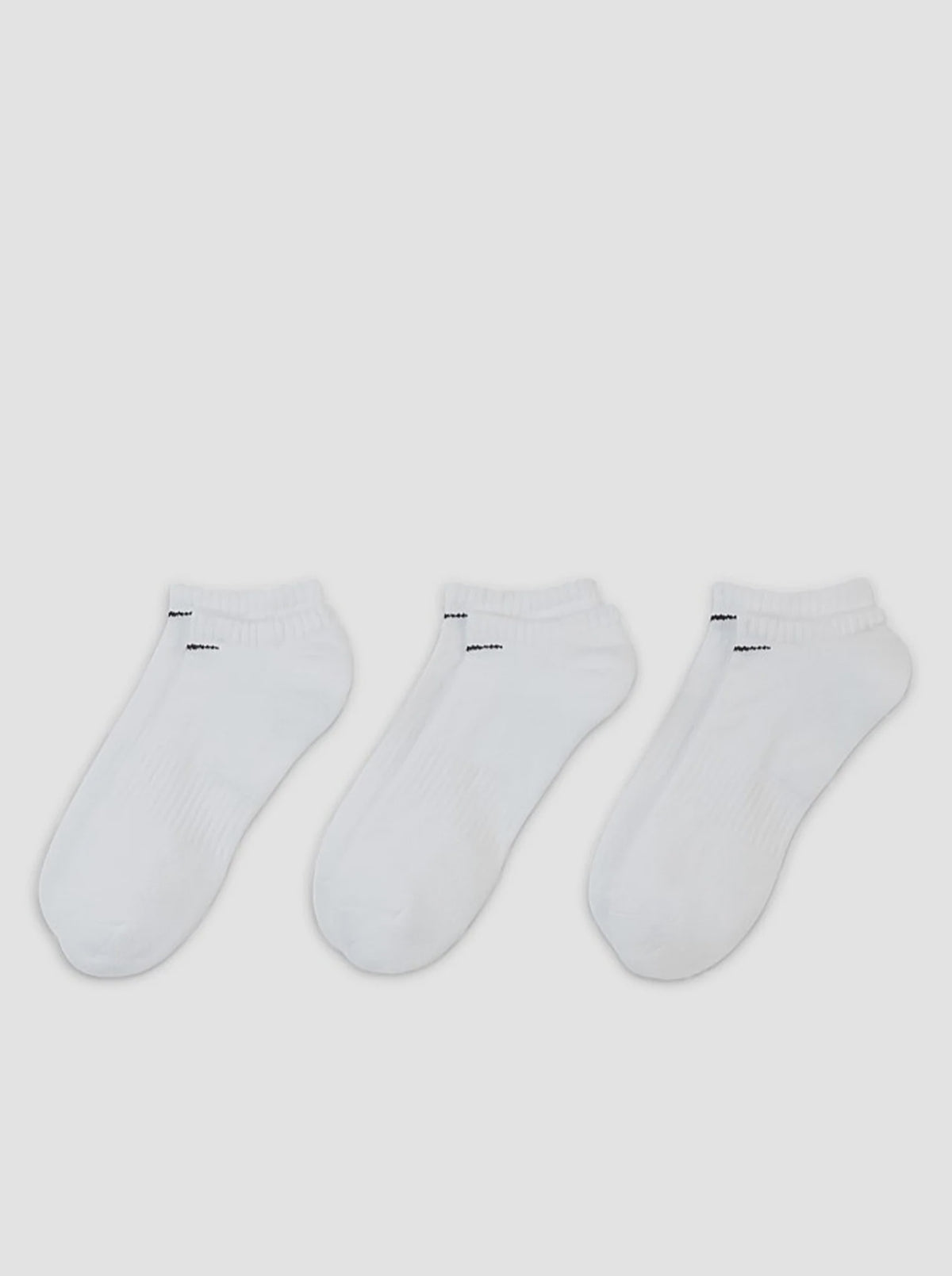 Nike 3 Pack Everyday Cushioned No Show Socks