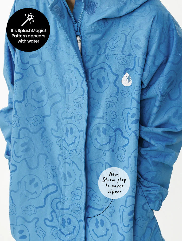 Therm 10K Splashmagic Rainshell - Tide Blue