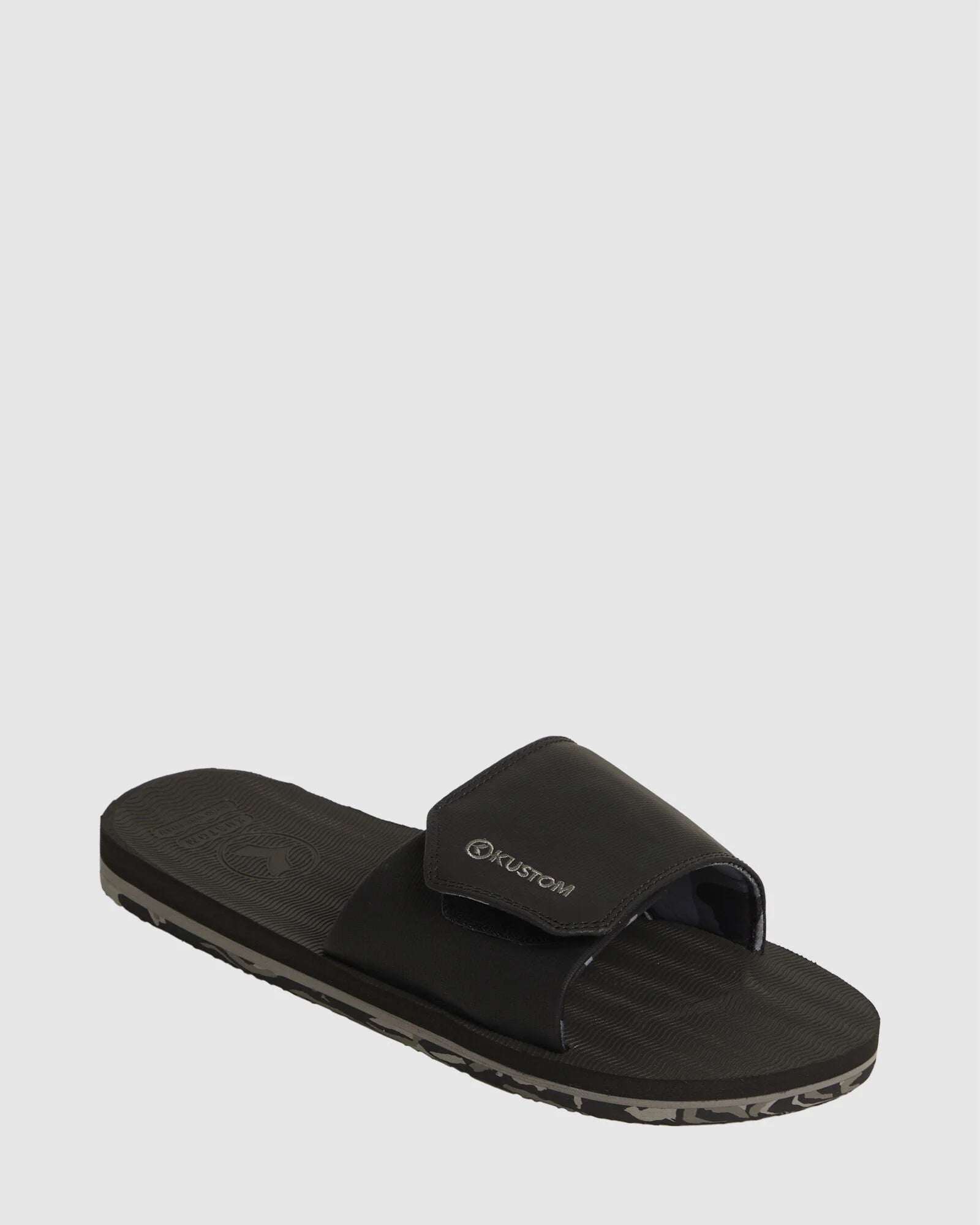 Kustom Burleigh Slides - Black Camo 2