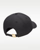 Nike Mens Dri-fit Structured Metal Logo Club Cap - Black