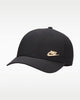 Nike Mens Dri-fit Structured Metal Logo Club Cap - Black