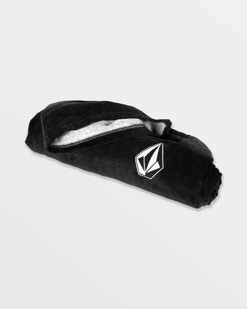 Volcom Stone Hooded Towel - Black - New