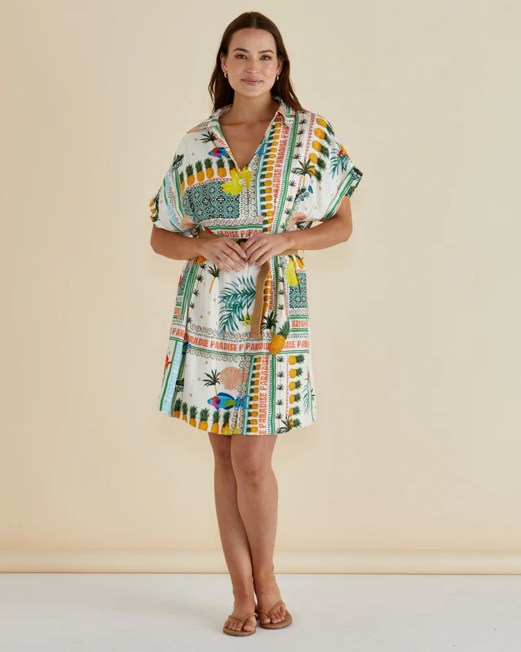 Betty Basics Archer Dress - Paradise Print