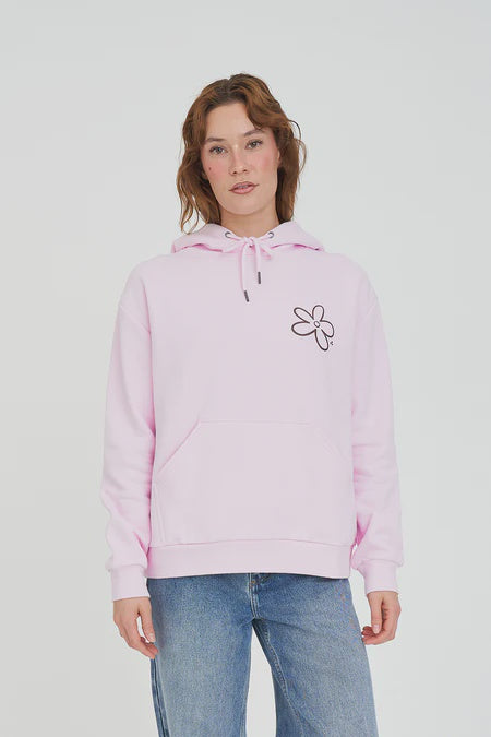 Huffer Womens Slouch Hood/Flower Bomb - Petal