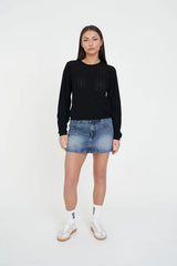 Huffer Ziggy Cruise LS Top - Black