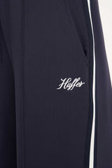 Huffer Womens Straight Leg Trackpant - Navy