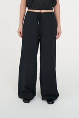 Huffer Womens Lin-in Sabine Pant - Black