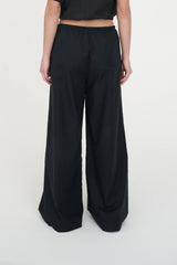 Huffer Womens Lin-in Sabine Pant - Black