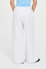 Huffer Womens Lin-in Sabine Pant - White