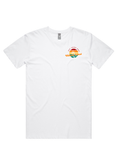 Out There Sunset Logo Tee