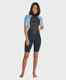 O'Neill Womens Reactor II BZ SS Spring 2mm - Abyss/Abyss/Aqua
