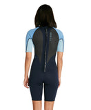 O'Neill Womens Reactor II BZ SS Spring 2mm - Abyss/Abyss/Aqua