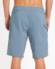 Volcom Lido Solid Mod 20" Boardies - Blue Wash