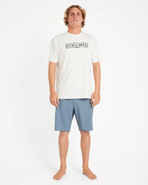 Volcom Lido Solid Mod 20" Boardies - Blue Wash
